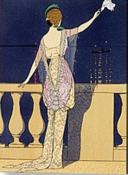 farewell at night Georges Barbier