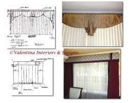 Living and dining window treatments