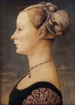 Piero del Pollaiolo - Portrait of girl 1467-70
