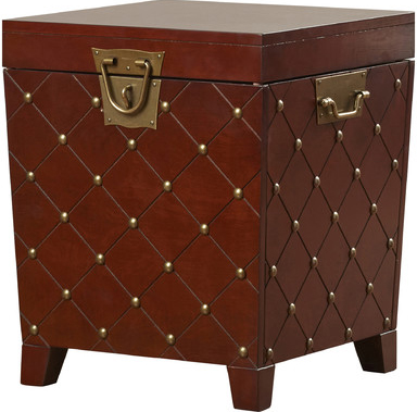 Small Trunk Side Table with Storage - Wayfair